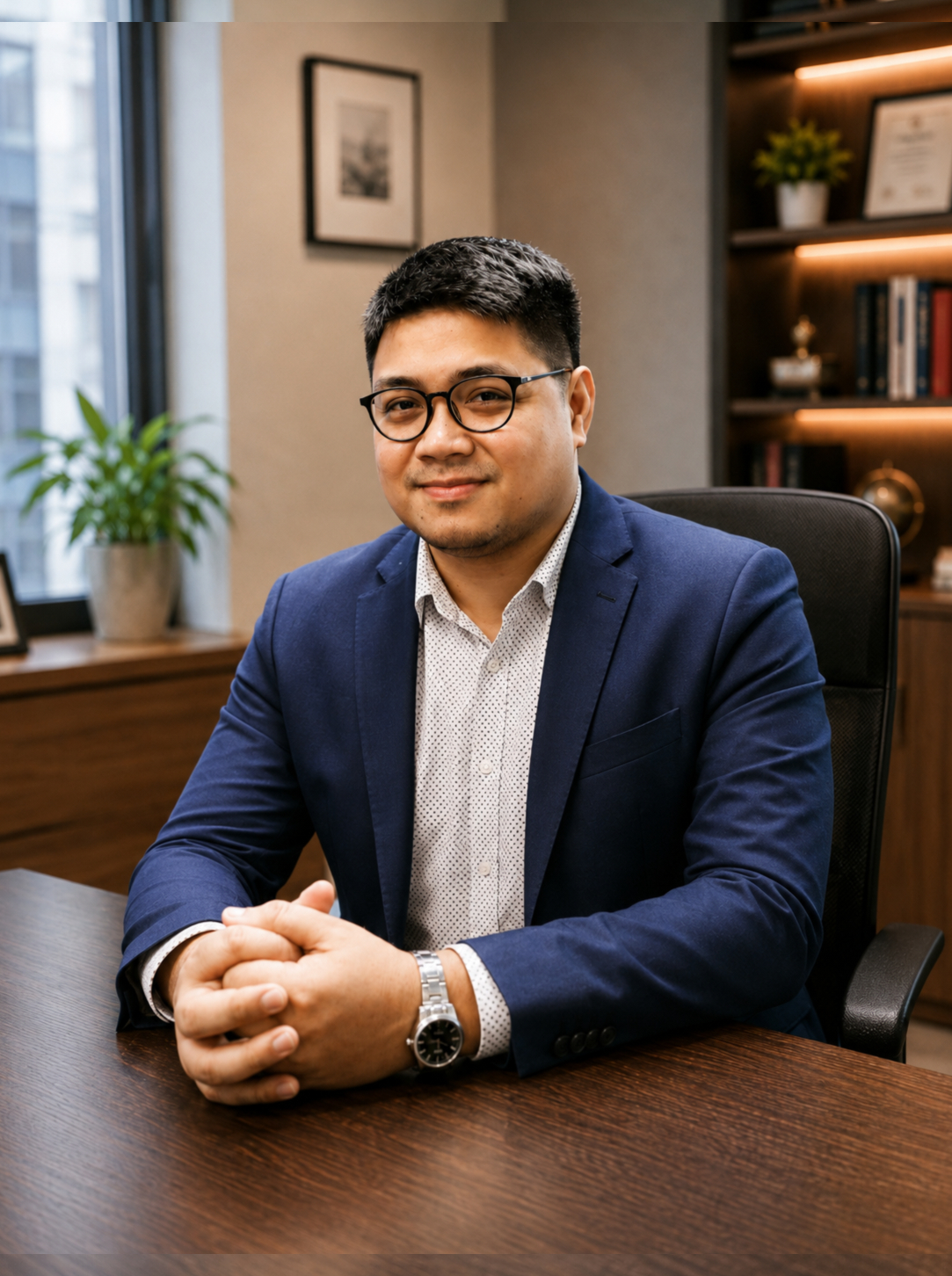 Portrait of Gian Adato, Managing Director
